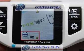 Portable SkyPix Handheld / Cordless Color Scanner Printer 1050dPi